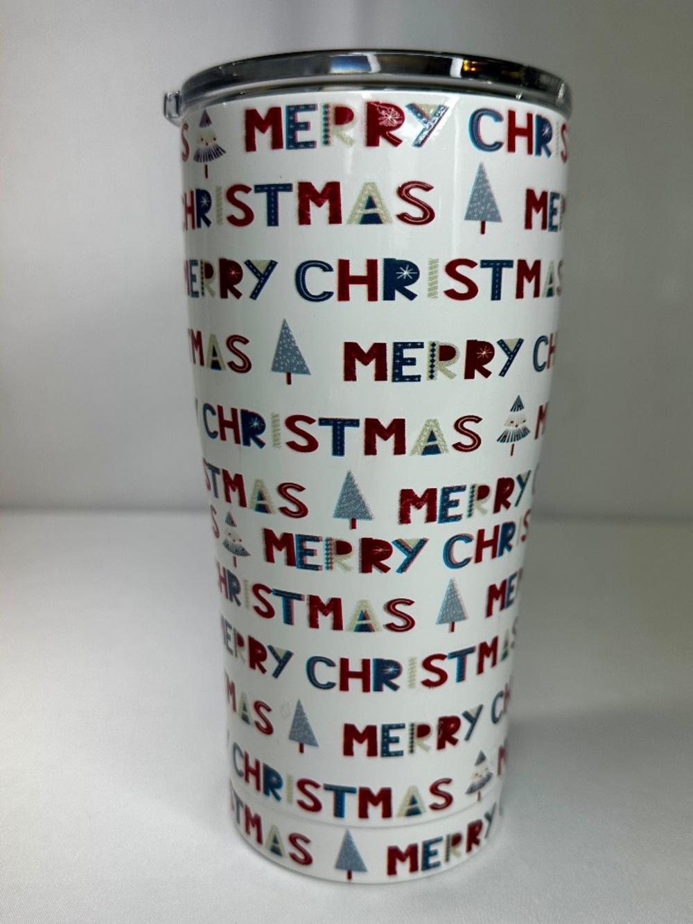 Merry Christmas SIC 20 ounce Tumbler for Hot or Cold Beverages. NWT.